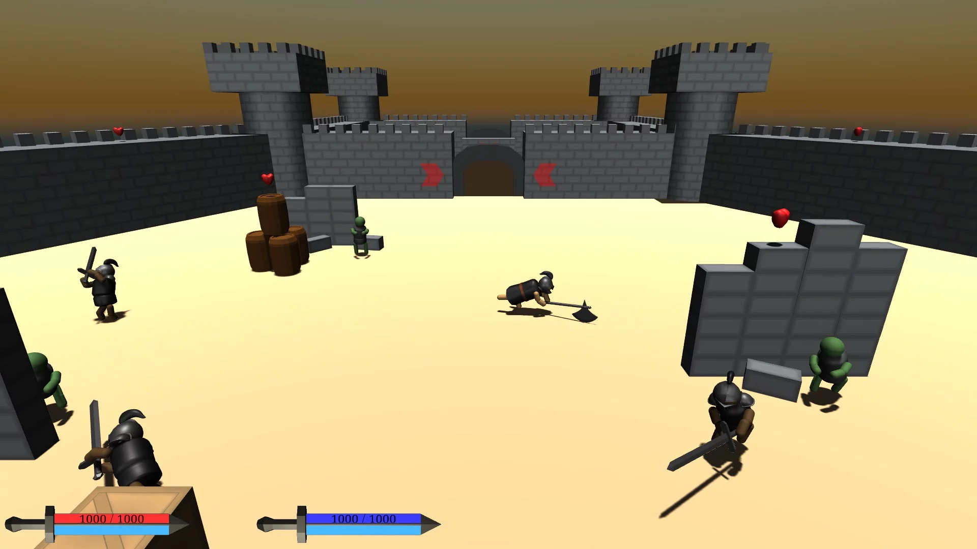 Изображение игры: Sword Mans