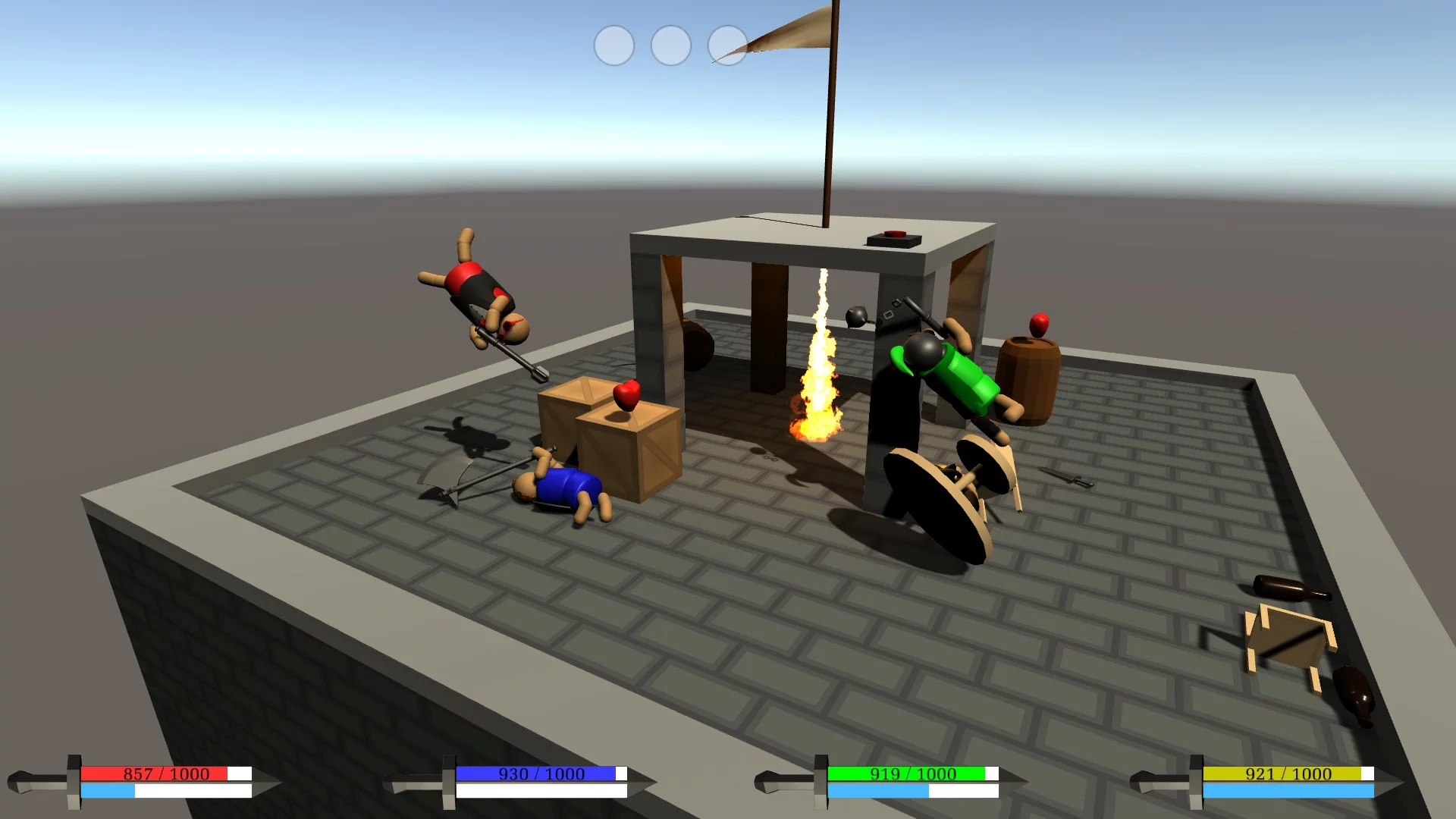 Изображение игры: Sword Mans