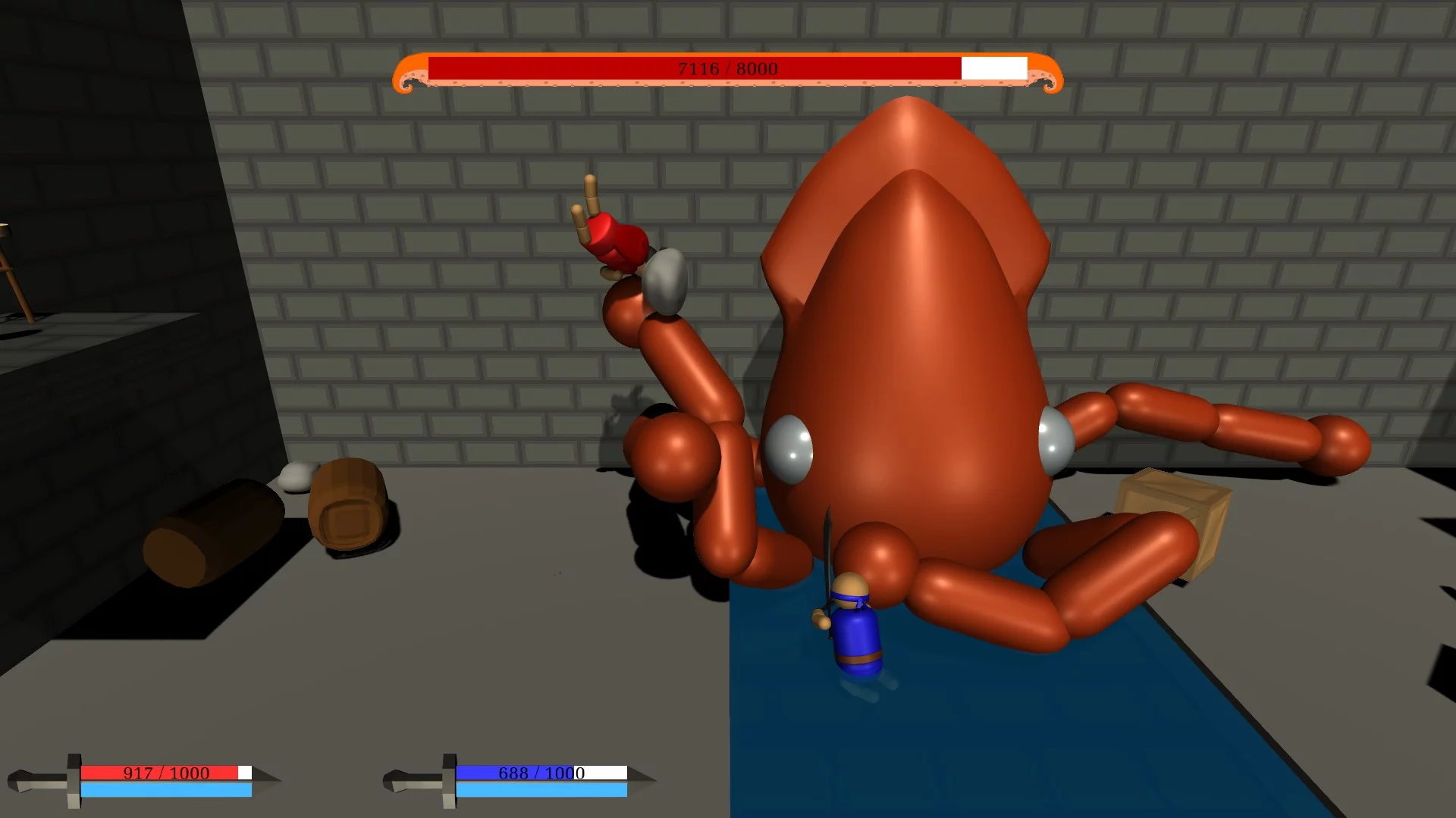 Изображение игры: Sword Mans