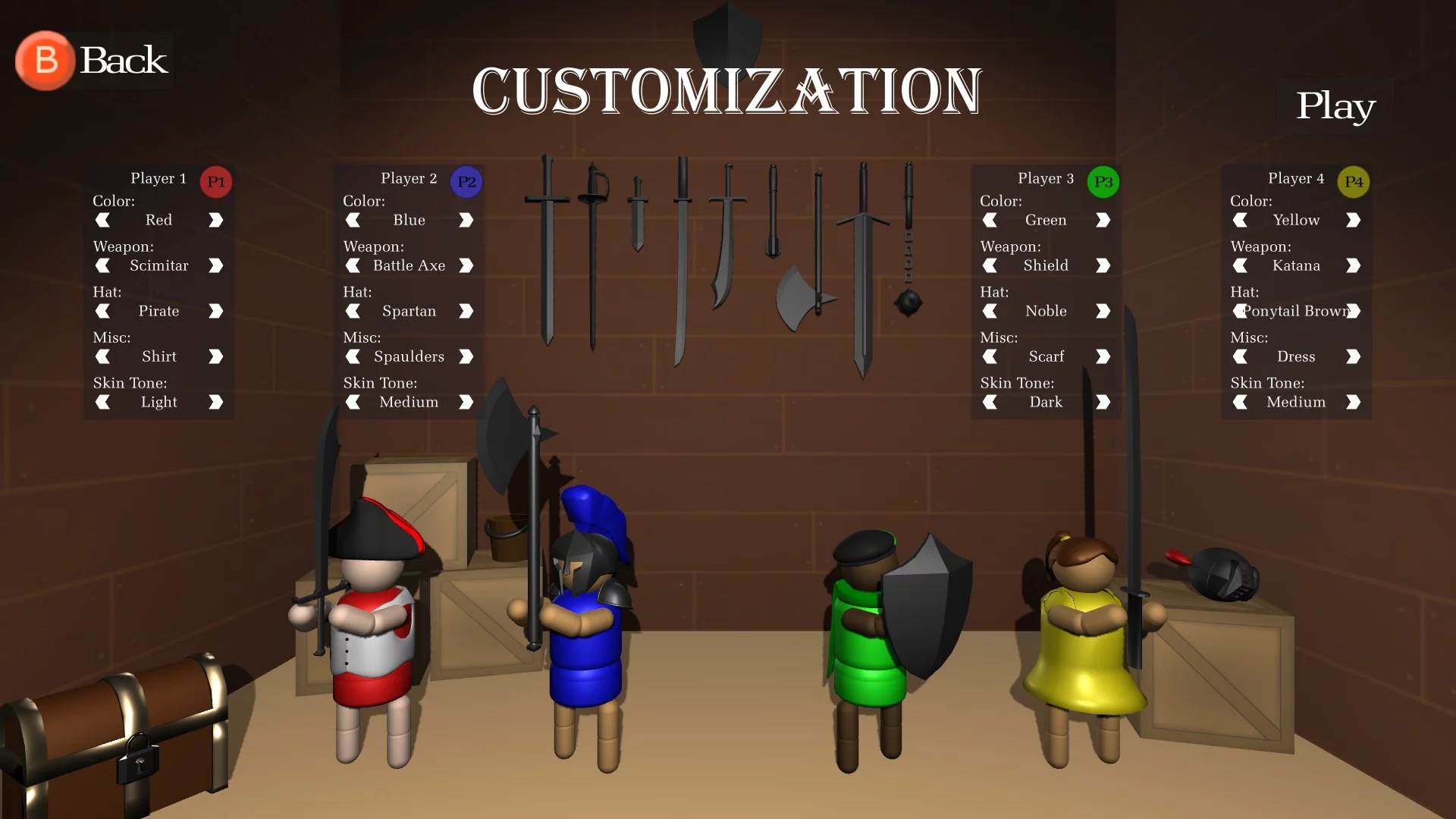 Изображение игры: Sword Mans