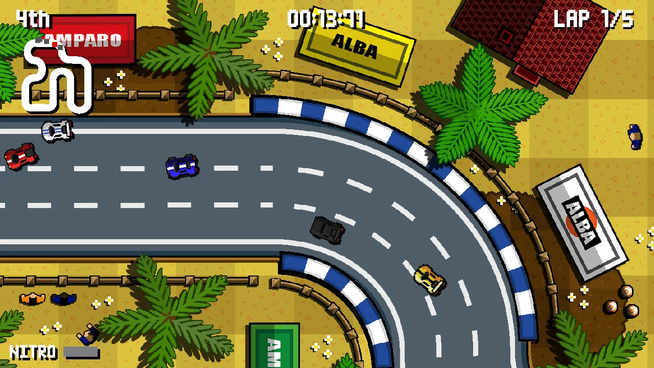 Изображение игры: Micro Pico Racers