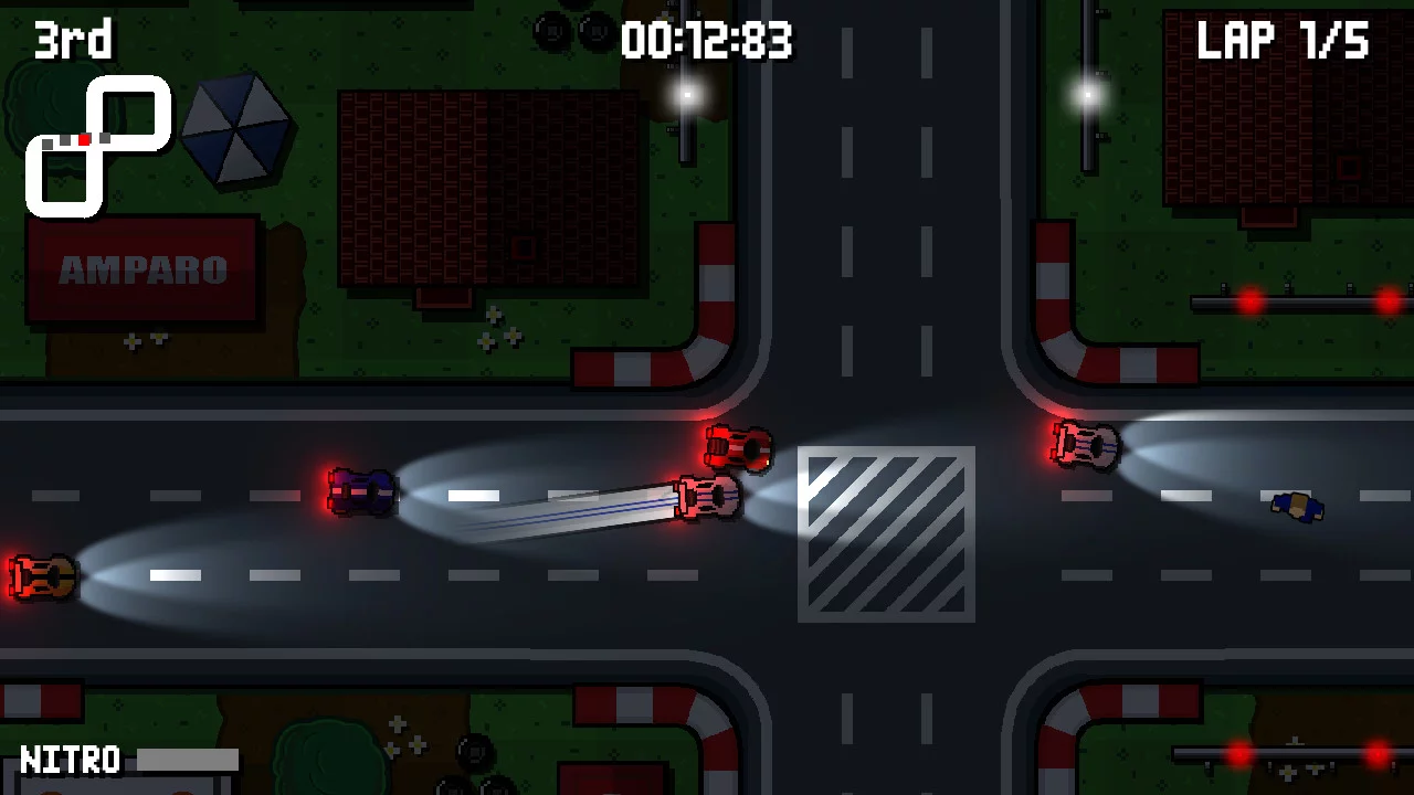 Изображение игры: Micro Pico Racers