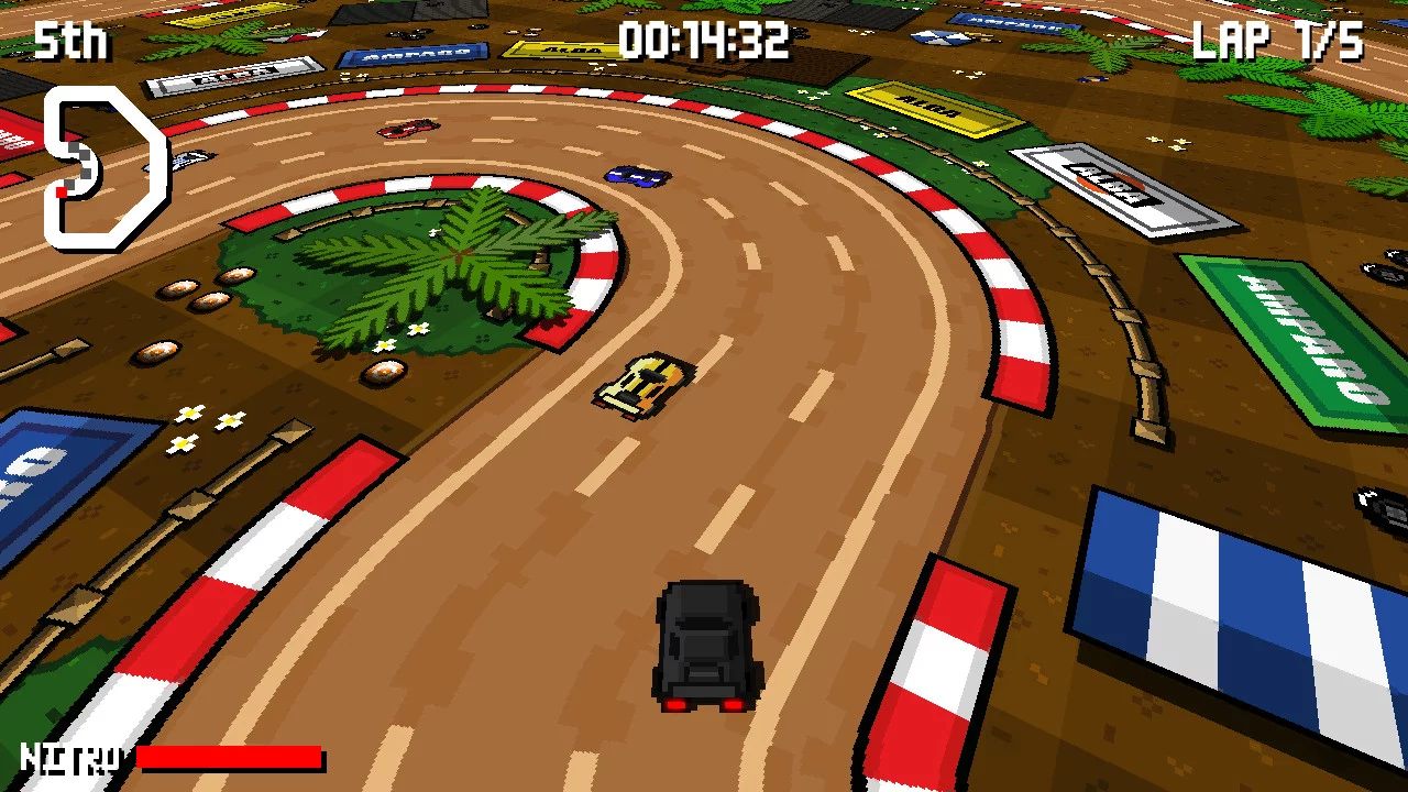 Изображение игры: Micro Pico Racers