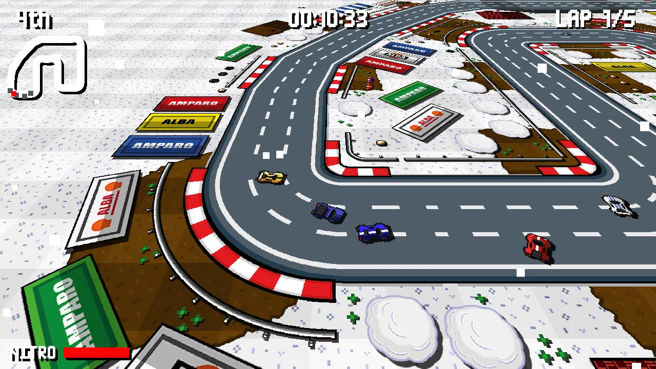 Изображение игры: Micro Pico Racers