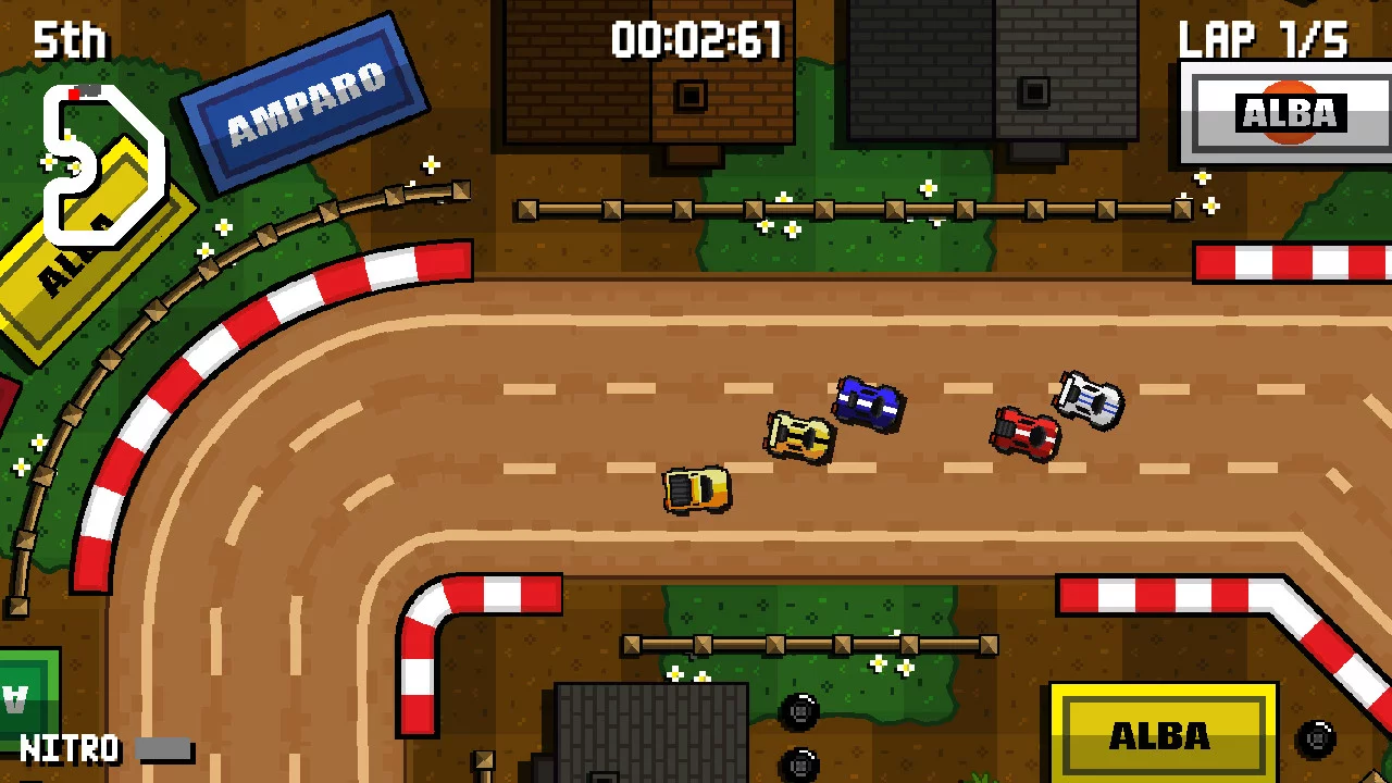Изображение игры: Micro Pico Racers