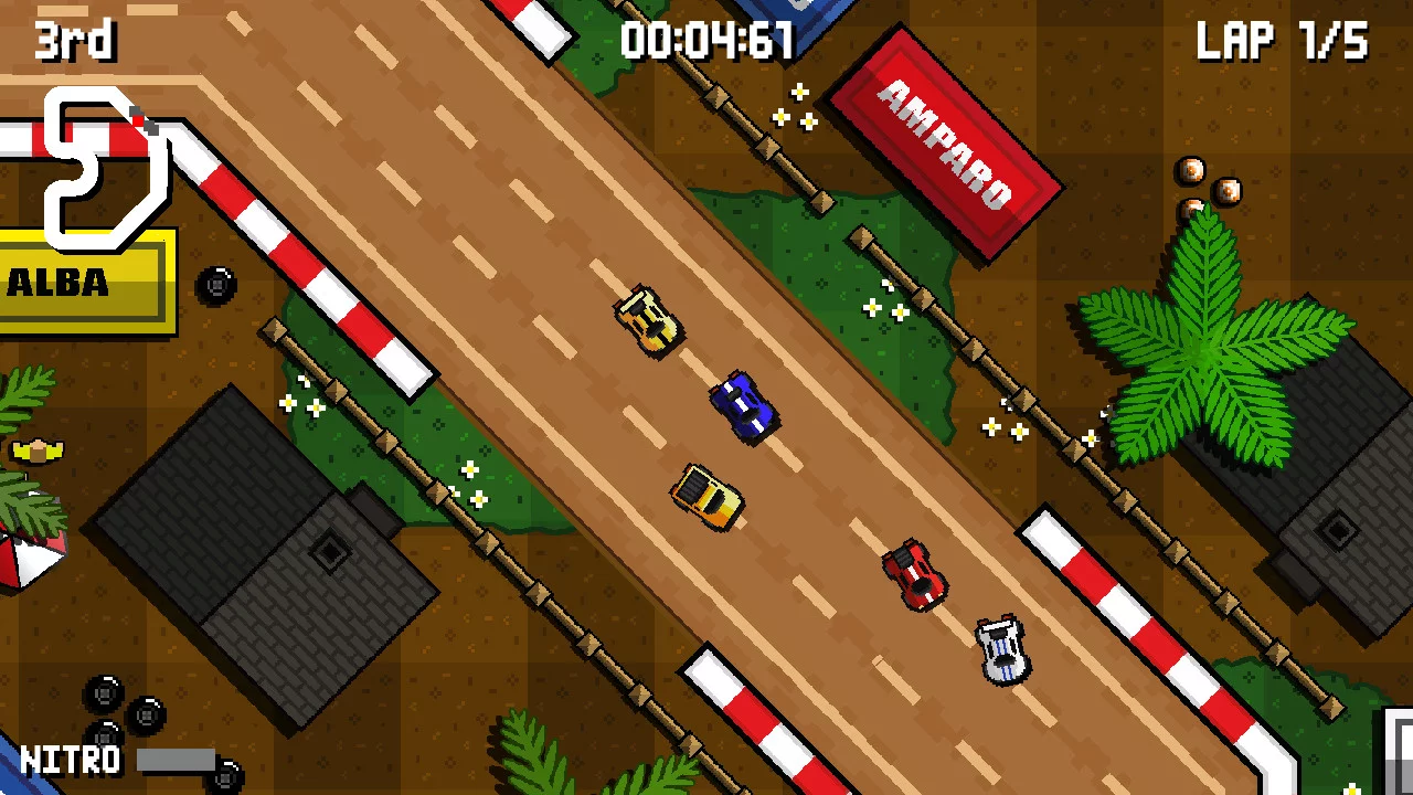 Изображение игры: Micro Pico Racers