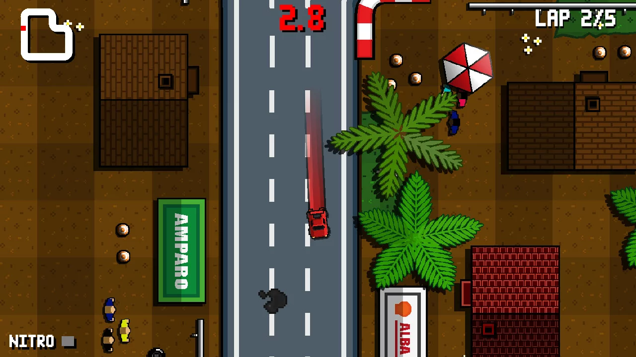 Изображение игры: Micro Pico Racers