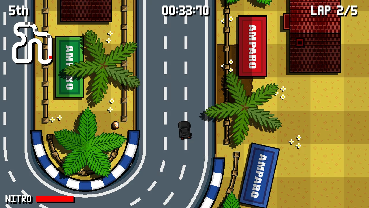 Изображение игры: Micro Pico Racers
