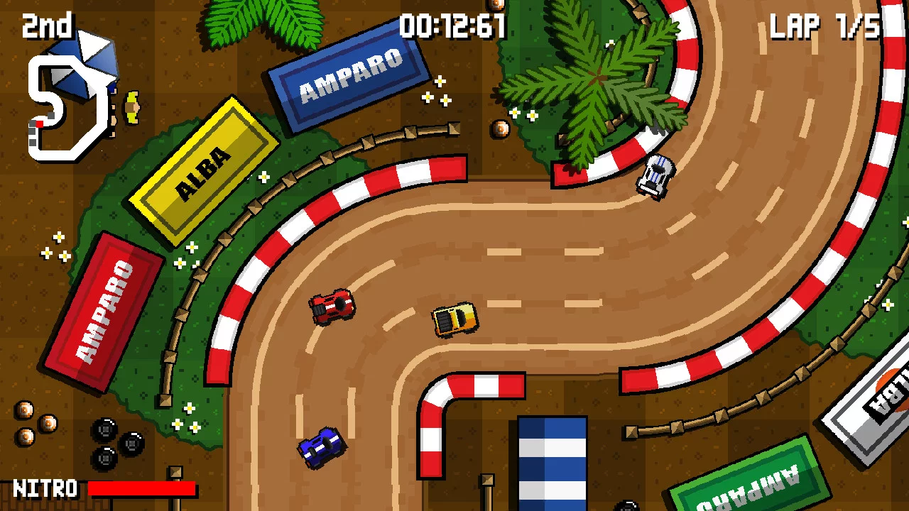 Изображение игры: Micro Pico Racers