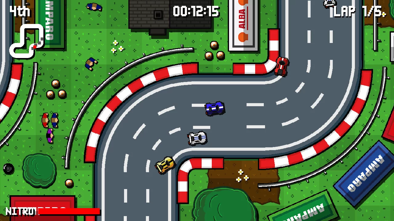 Изображение игры: Micro Pico Racers