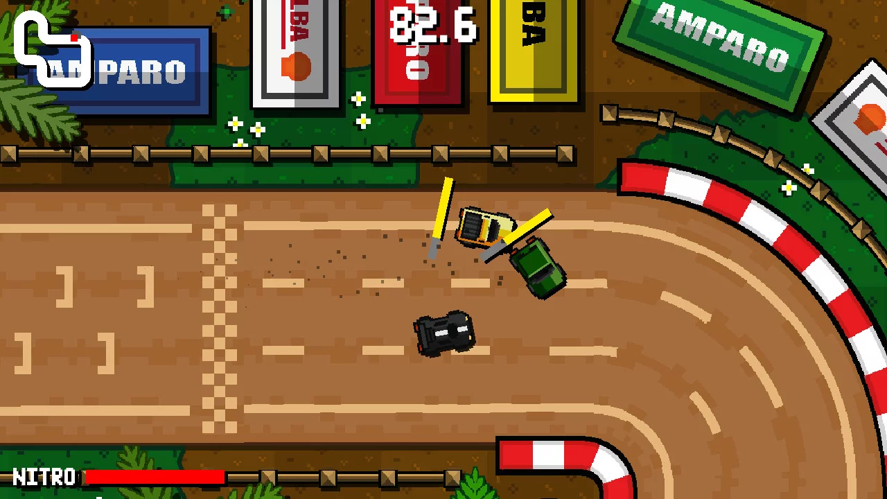 Изображение игры: Micro Pico Racers