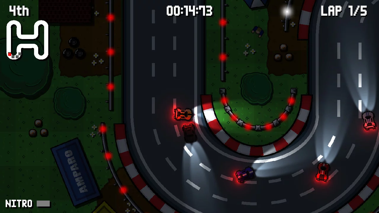 Изображение игры: Micro Pico Racers