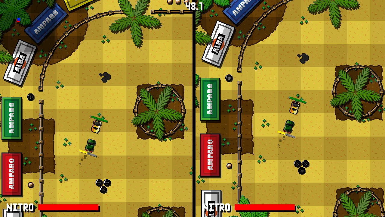Изображение игры: Micro Pico Racers