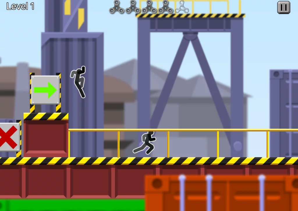 Изображение игры: Stickman: Fidget Spinner Rush
