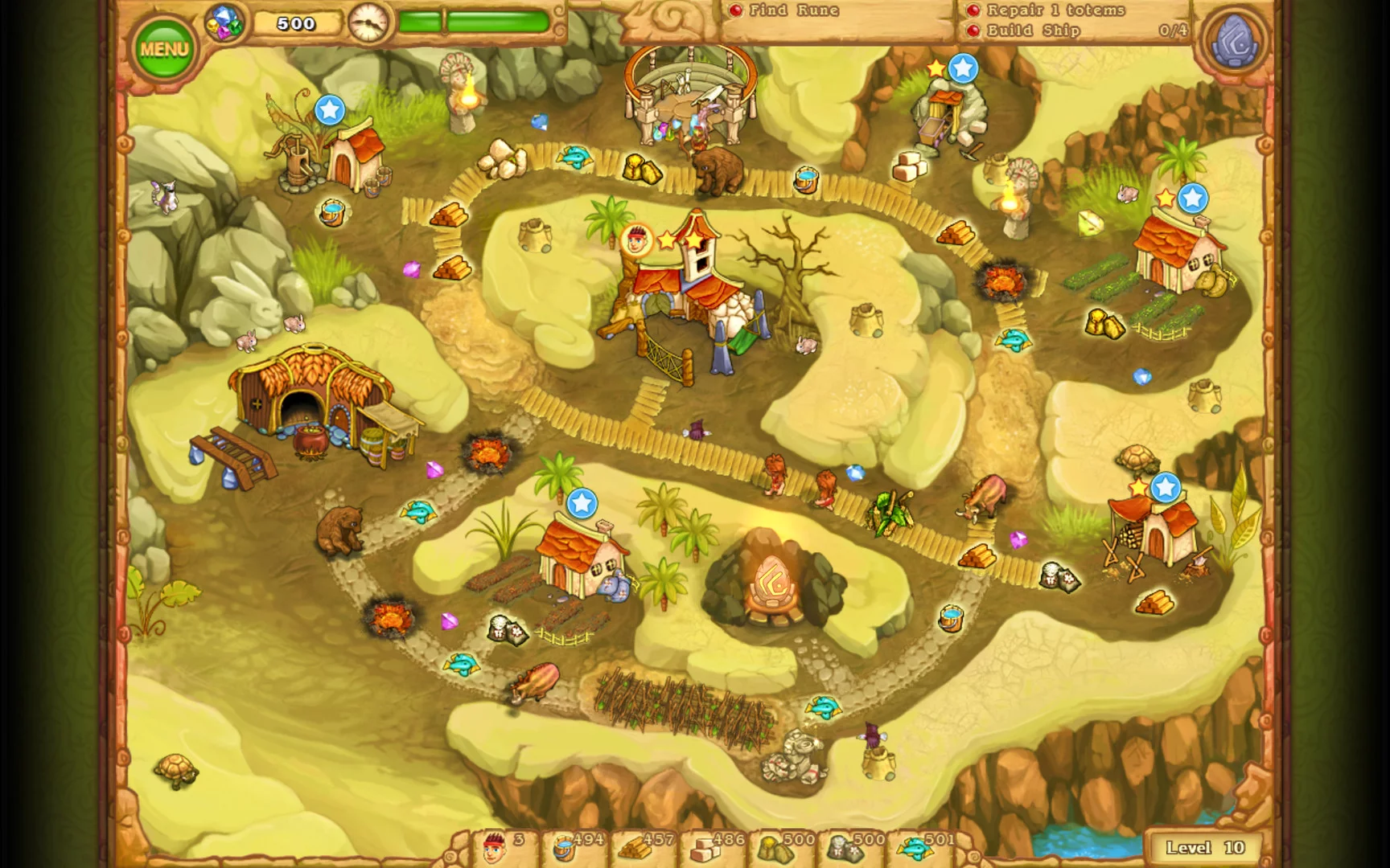 Изображение игры: Island Tribe 3