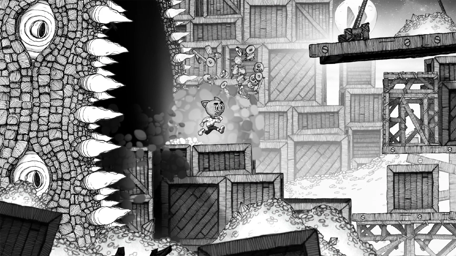 Изображение игры: Wormster Dash