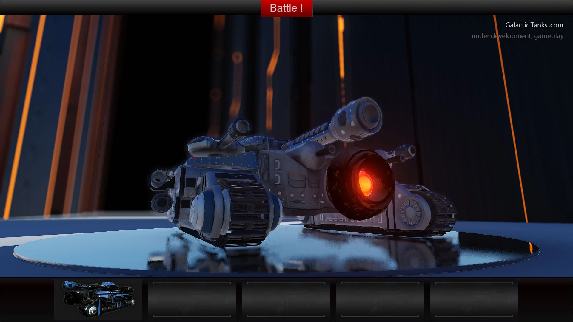Изображение игры: Galactic Tanks