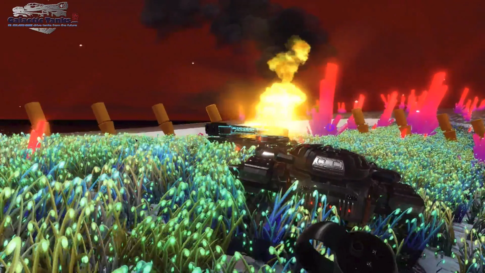 Изображение игры: Galactic Tanks