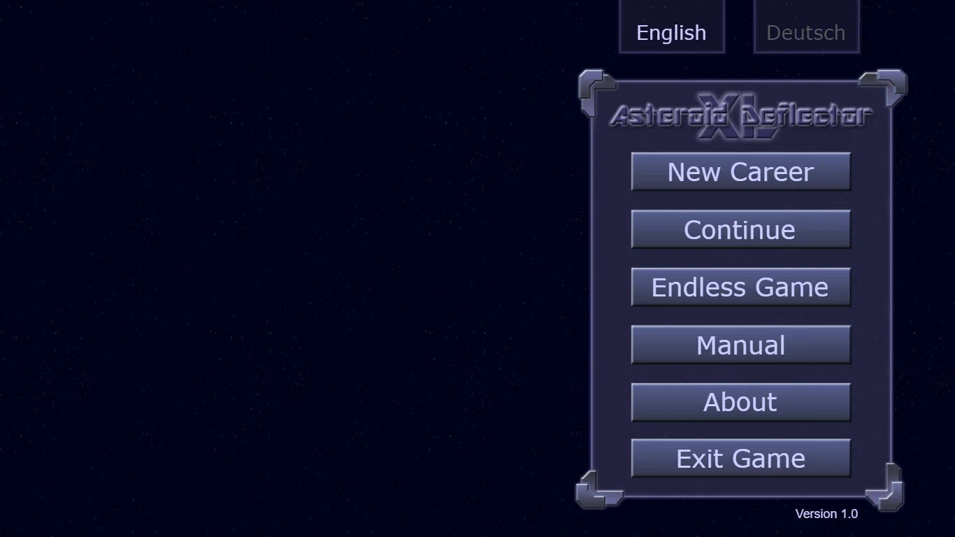 Изображение игры: Asteroid Deflector XL