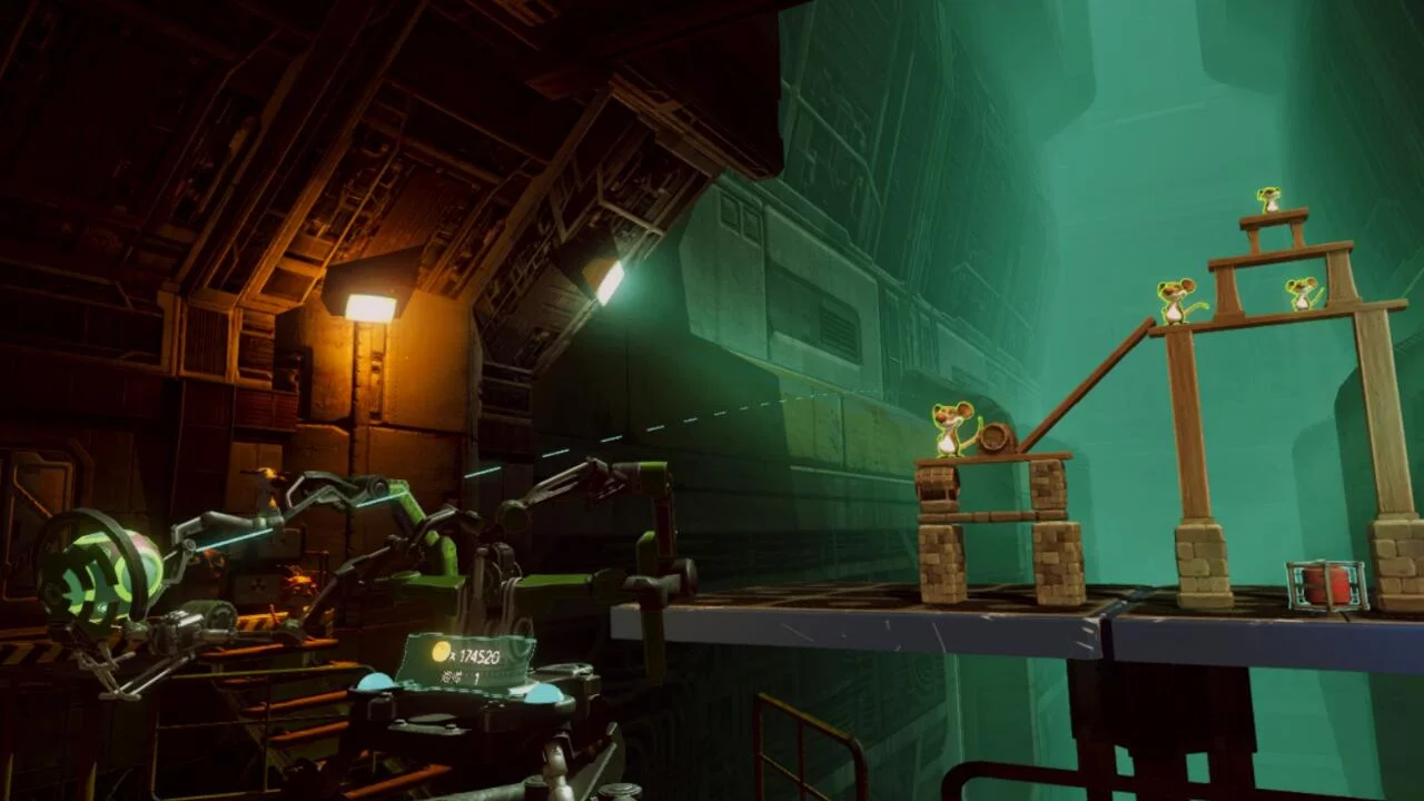 Изображение игры: Space Slingshot VR