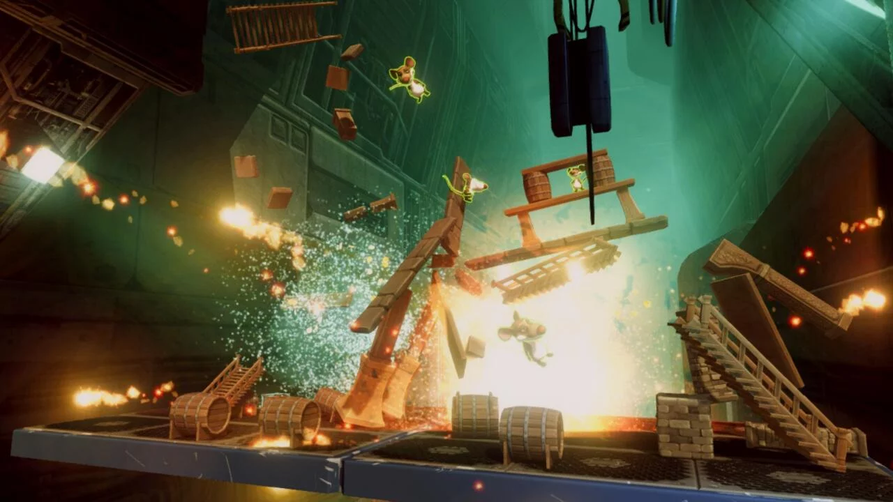 Изображение игры: Space Slingshot VR