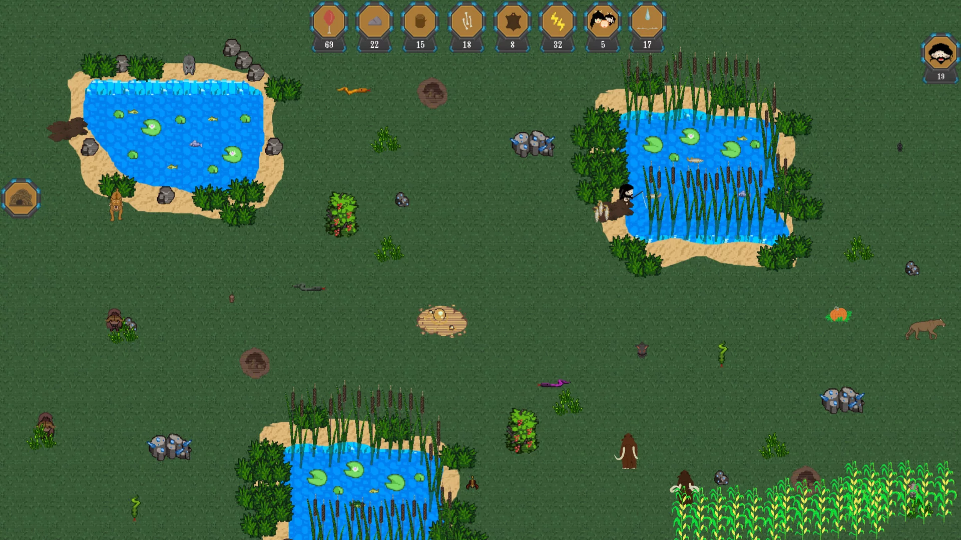 Изображение игры: Pixel Caveman