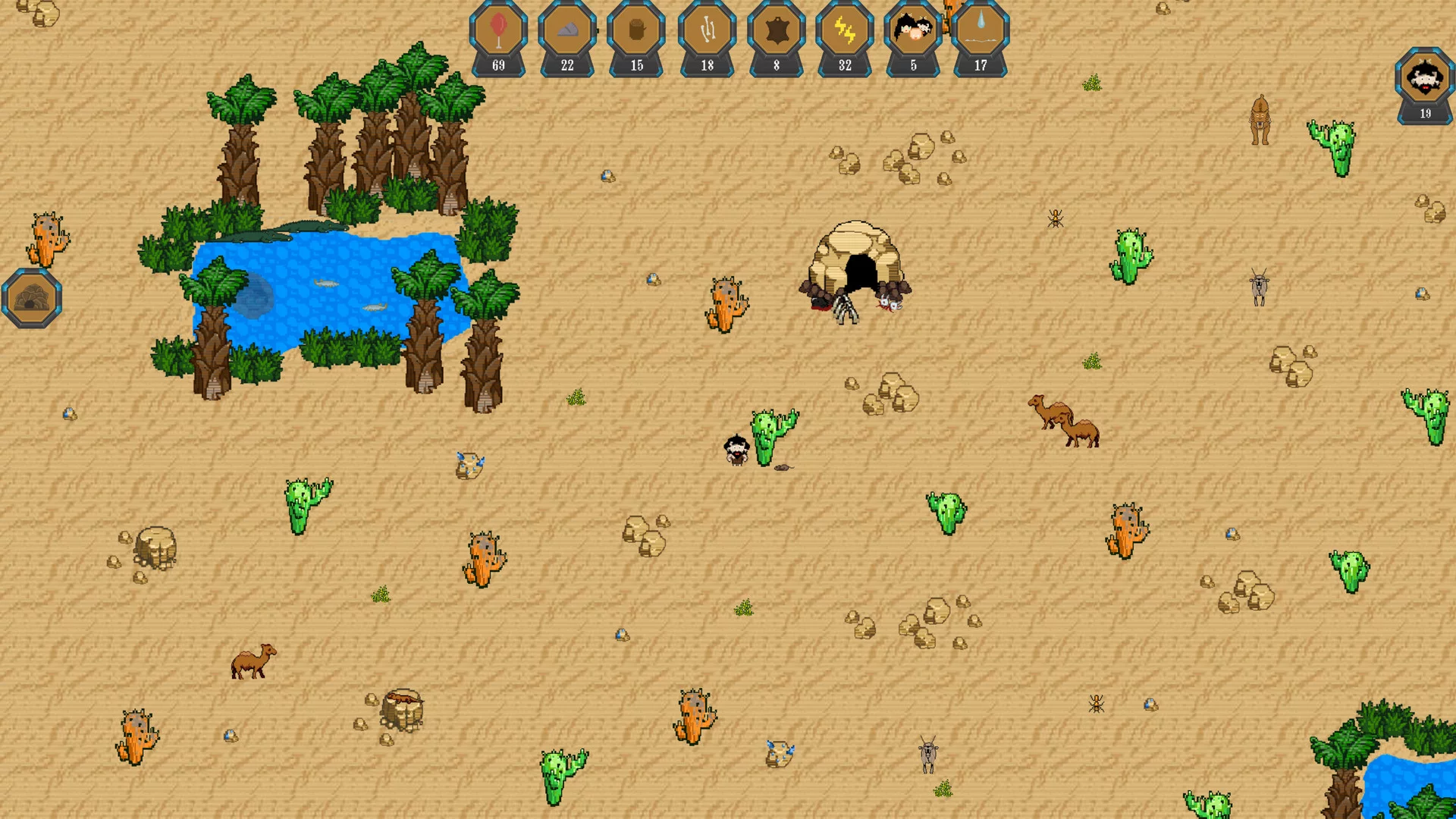 Изображение игры: Pixel Caveman