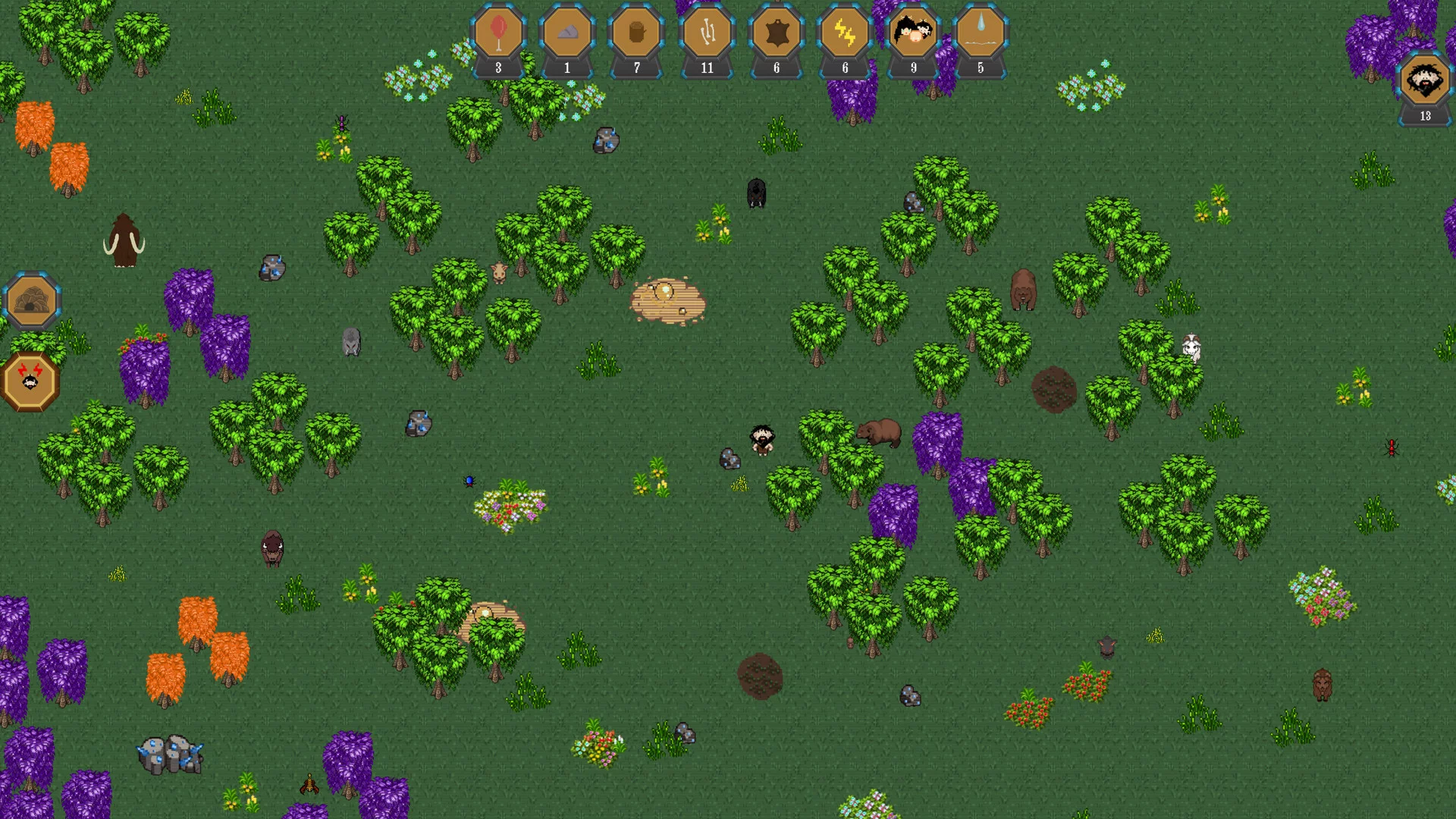 Изображение игры: Pixel Caveman