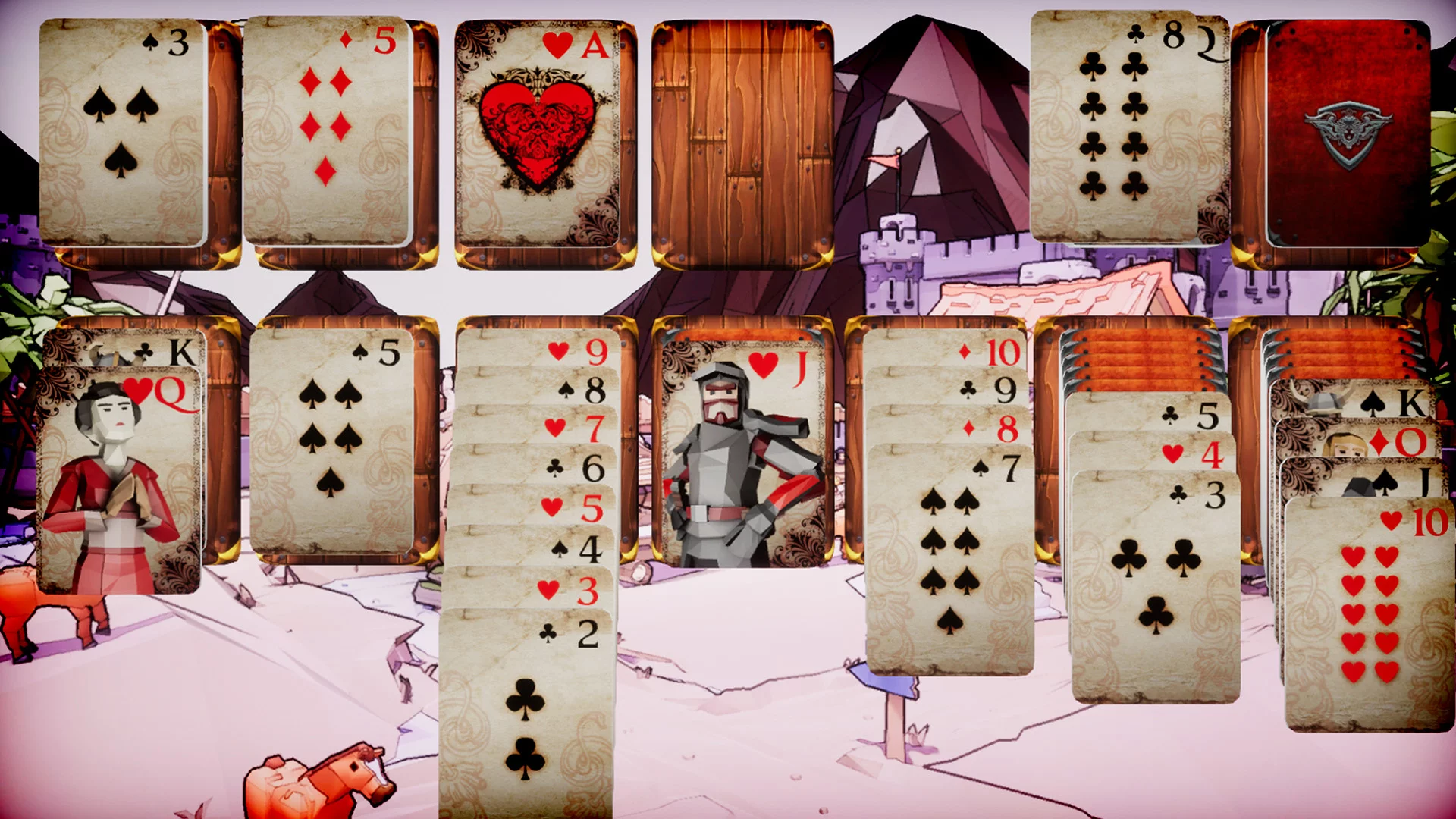 Изображение игры: Solitaire Knights