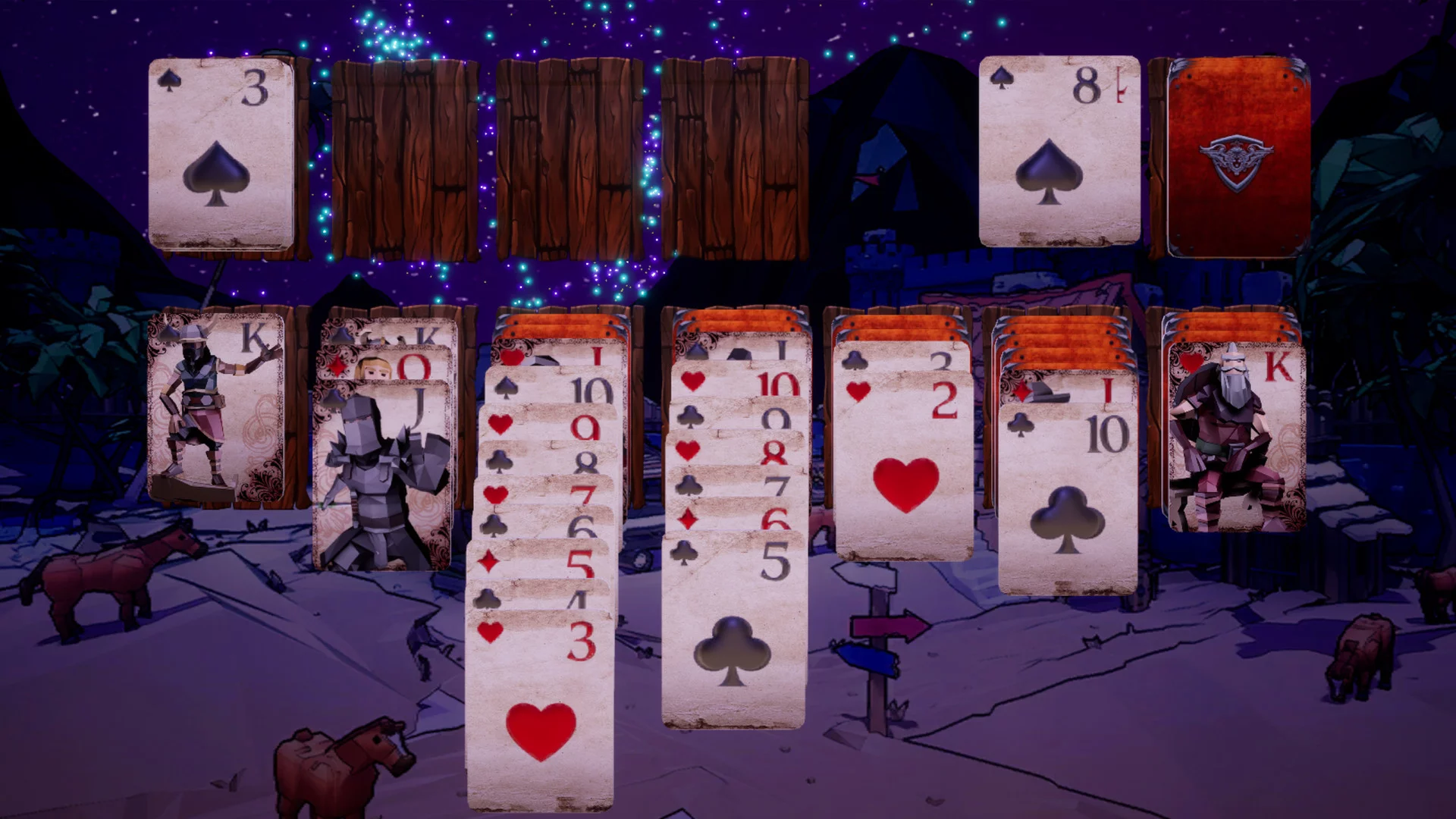 Изображение игры: Solitaire Knights