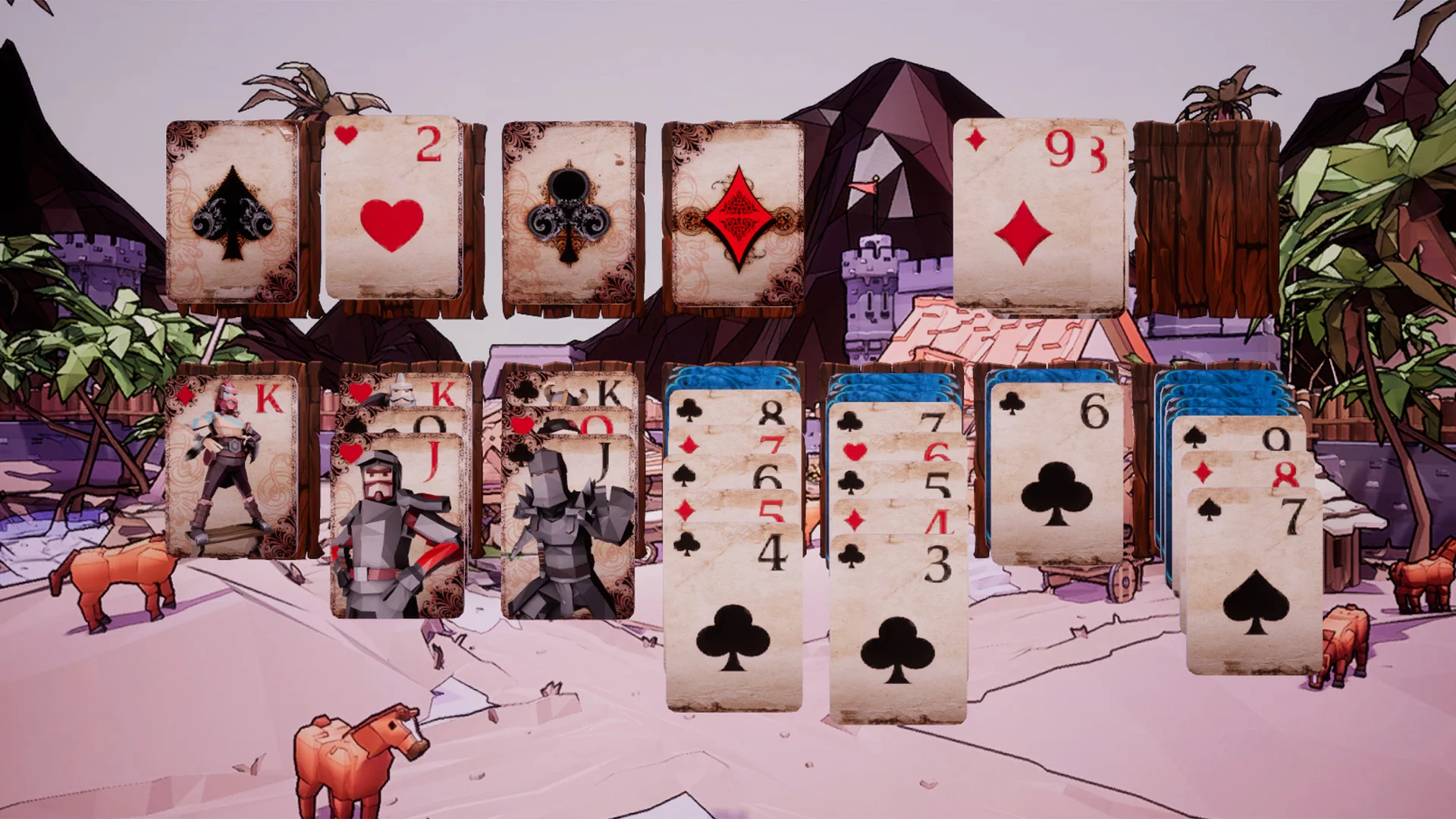 Изображение игры: Solitaire Knights