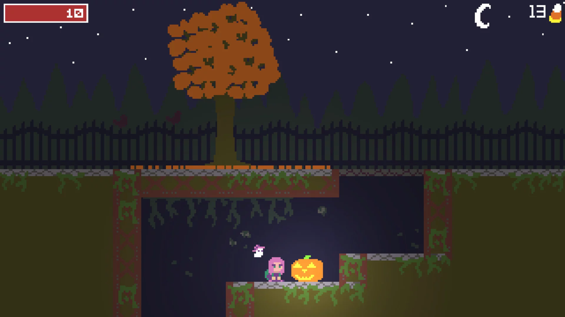Изображение игры: Spooky Ghosts Dot Com