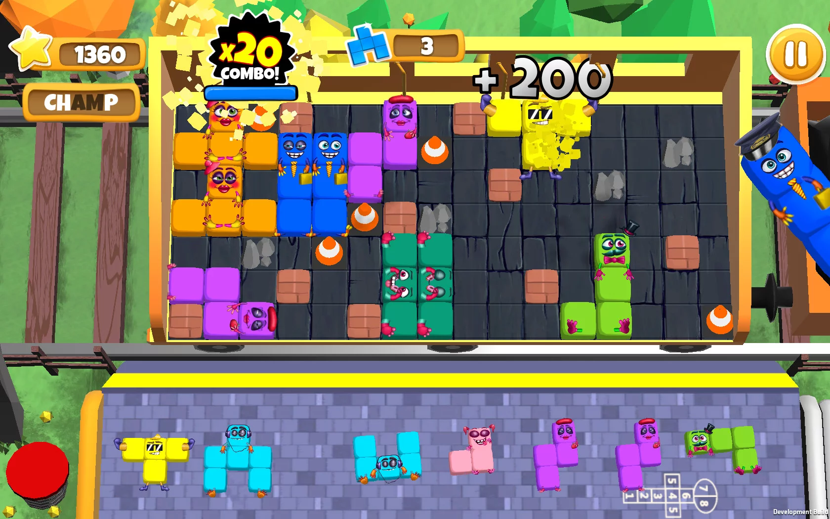 Изображение игры: Packed Train