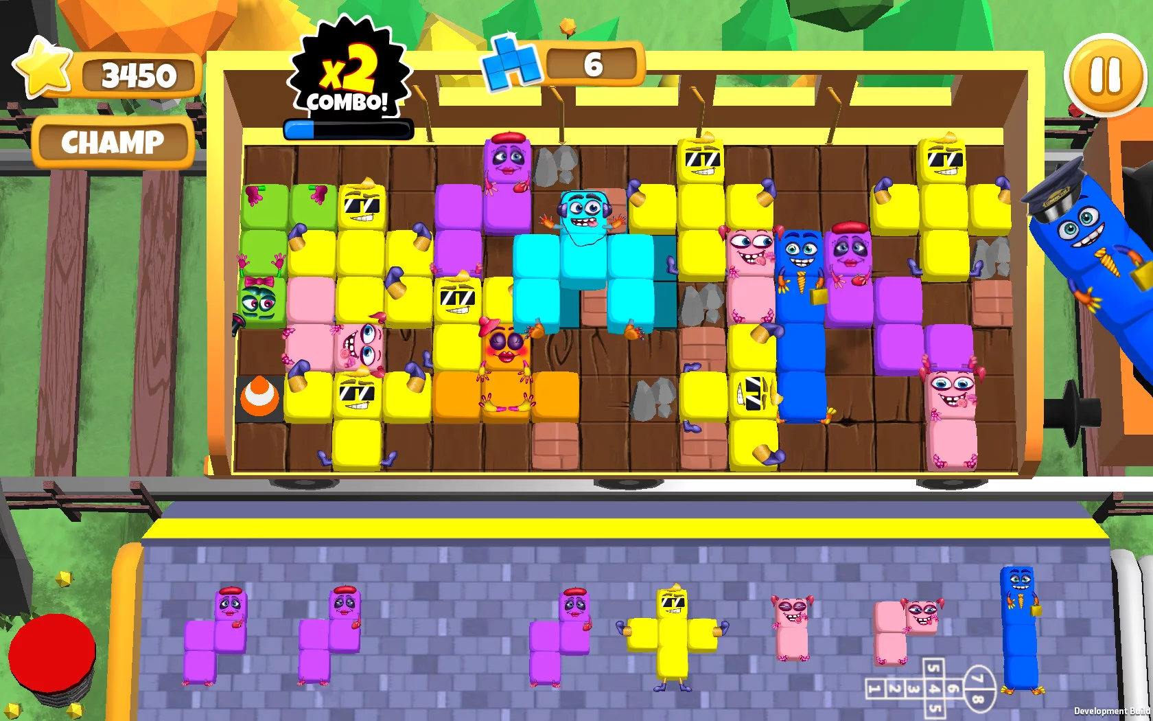 Изображение игры: Packed Train