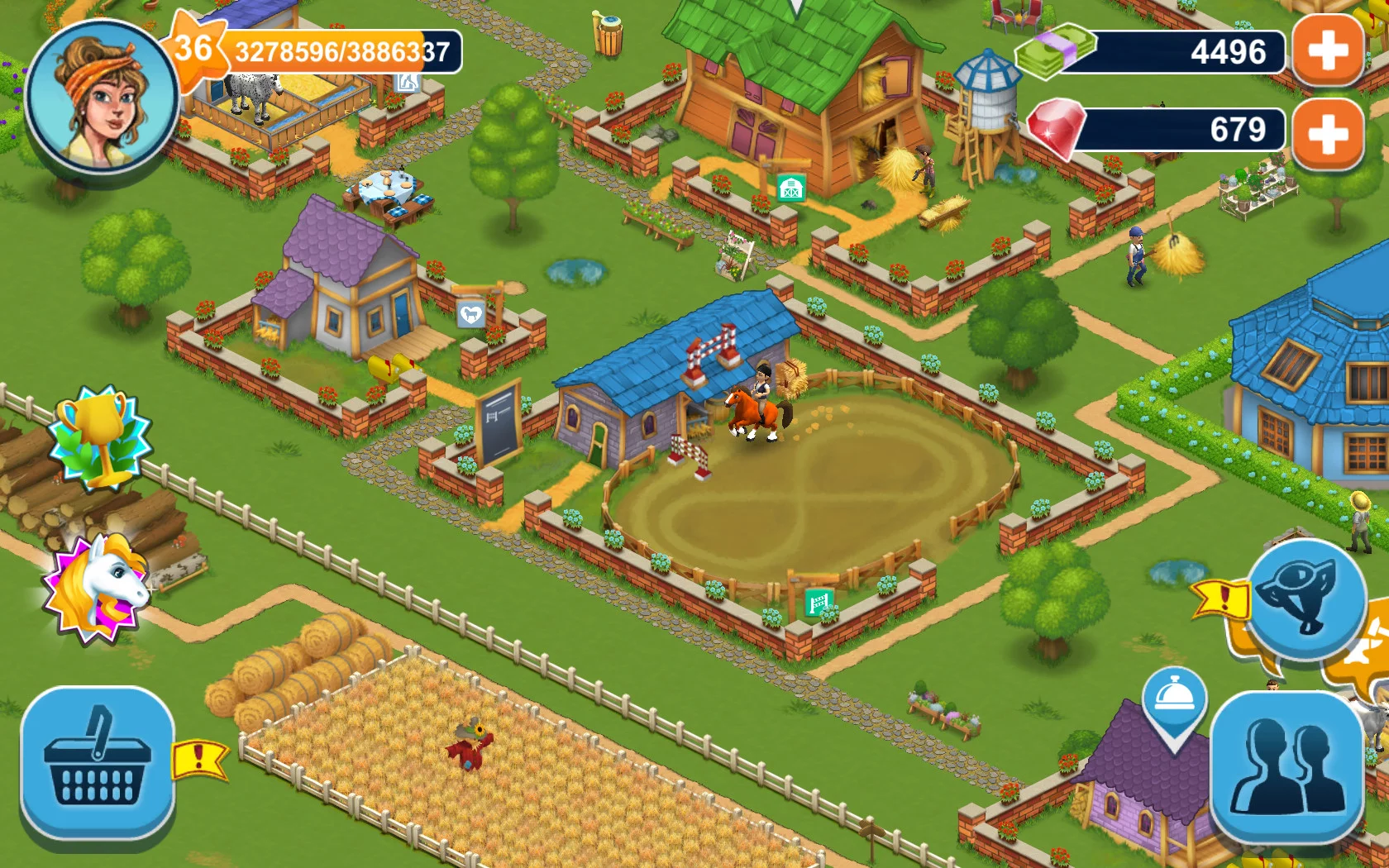 Изображение игры: Horse Farm