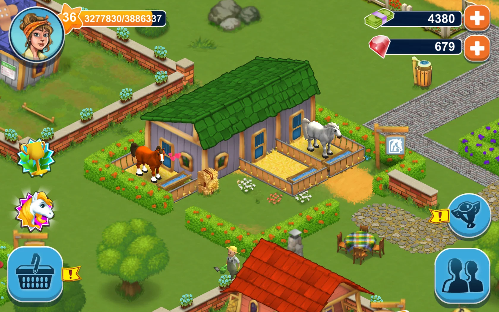 Изображение игры: Horse Farm