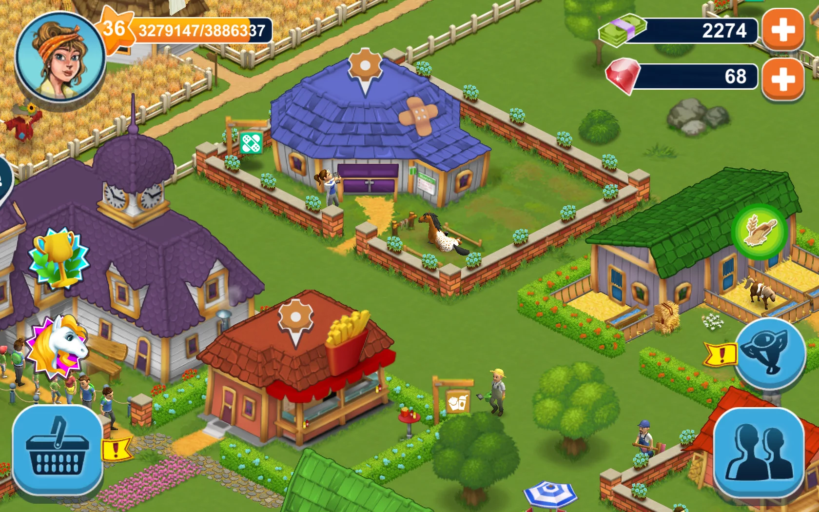Изображение игры: Horse Farm
