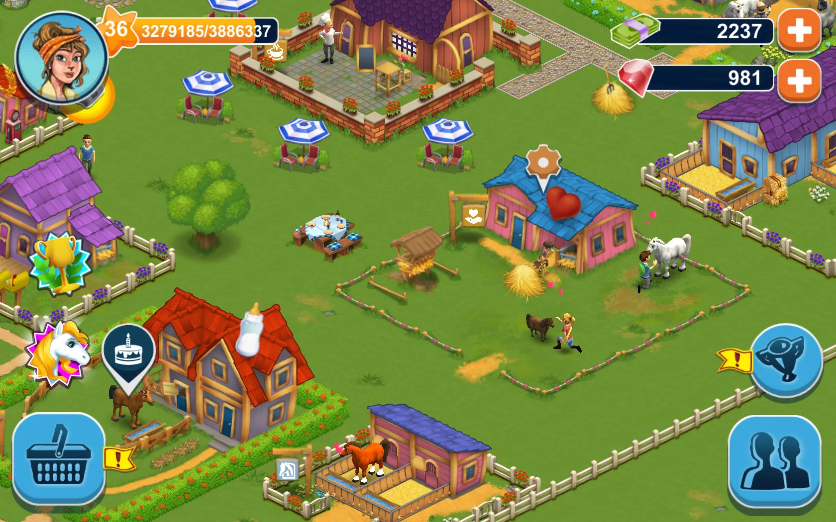 Изображение игры: Horse Farm