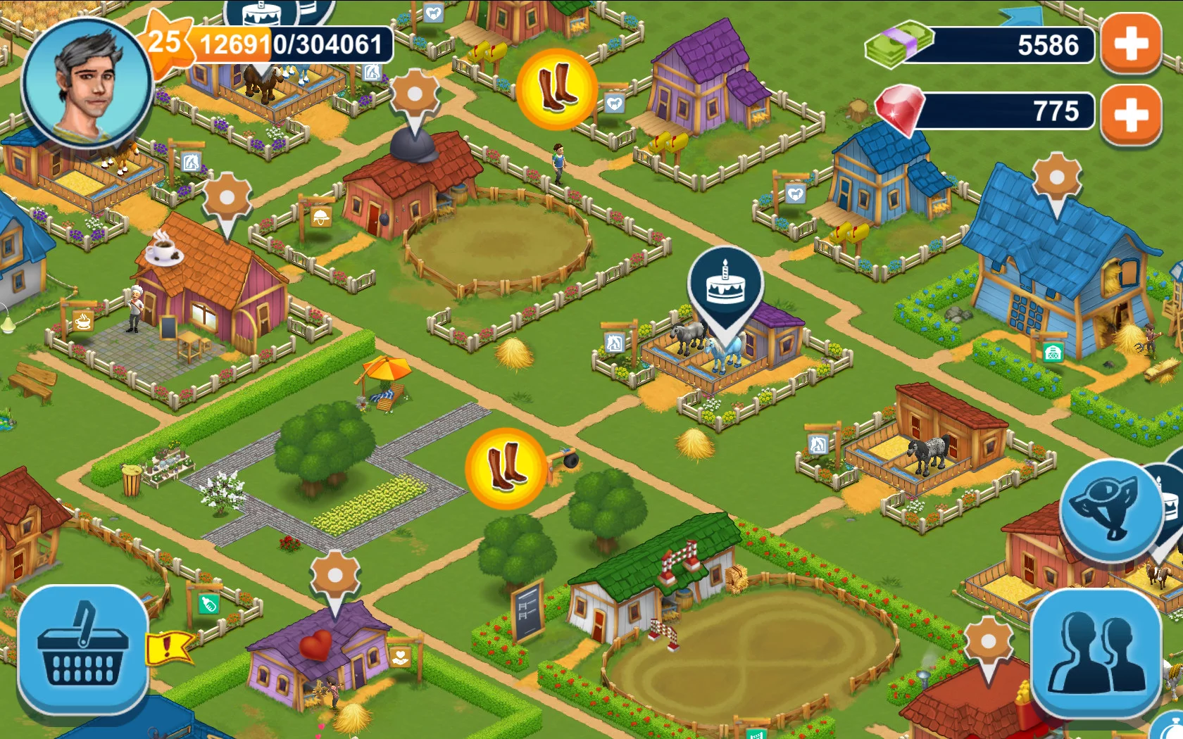 Изображение игры: Horse Farm
