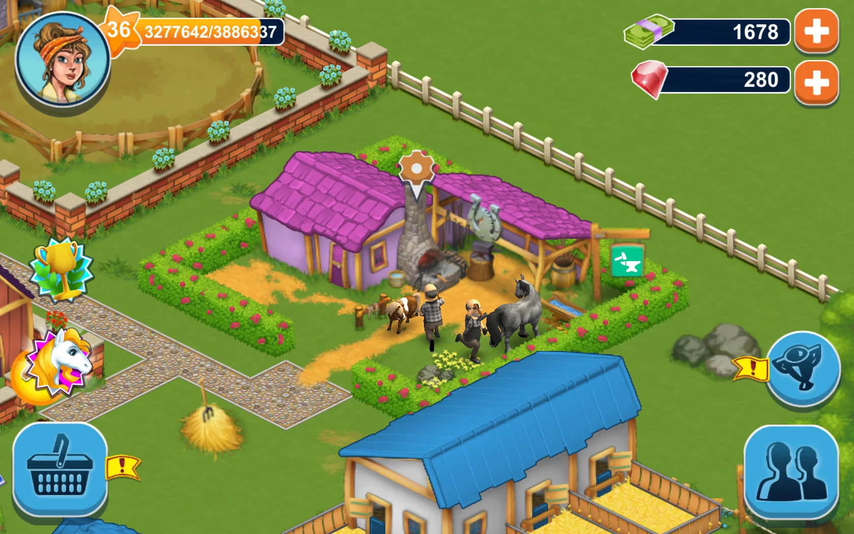 Изображение игры: Horse Farm