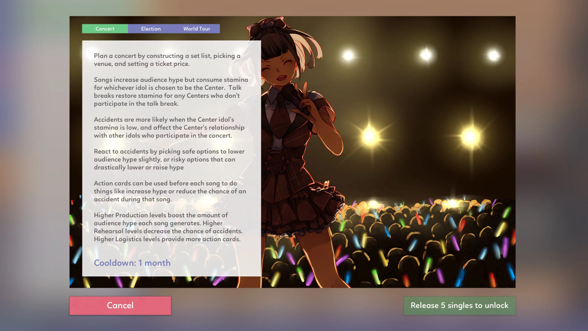 Изображение игры: Idol Manager