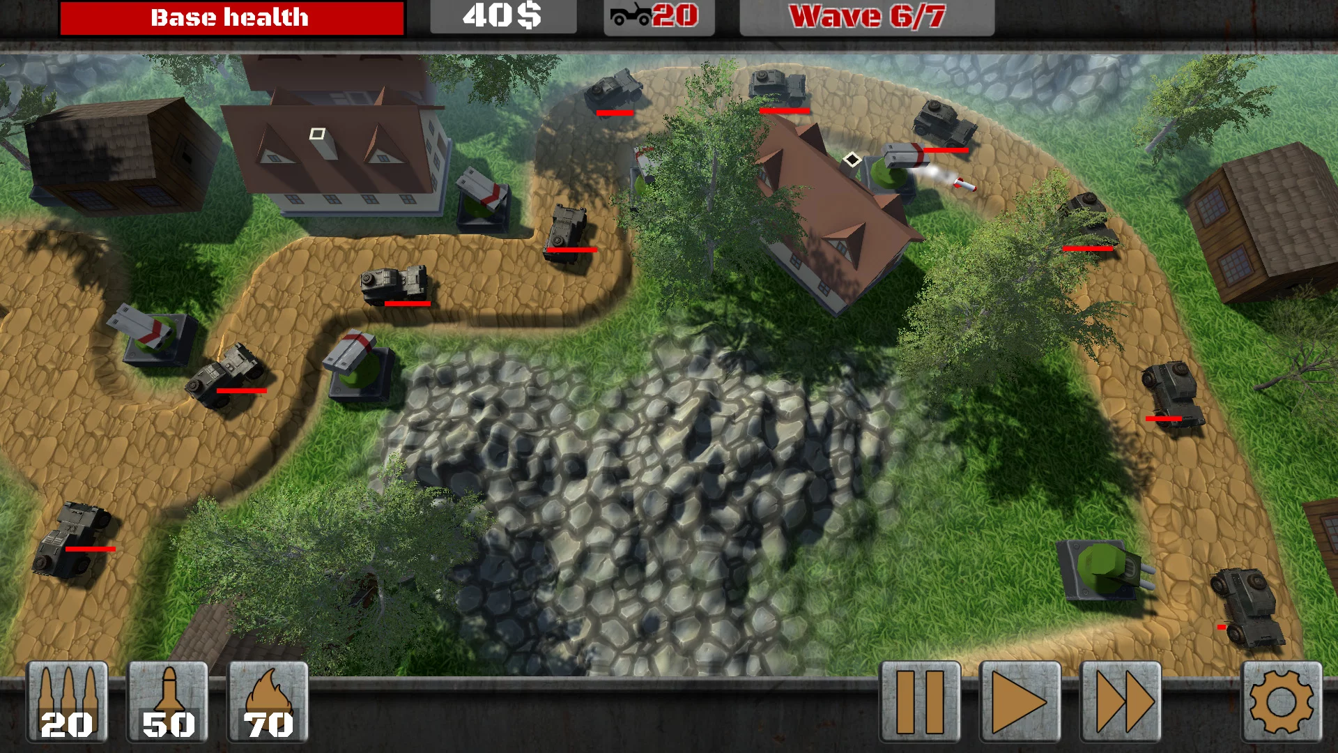 Изображение игры: Tower Defense Sudden Attack