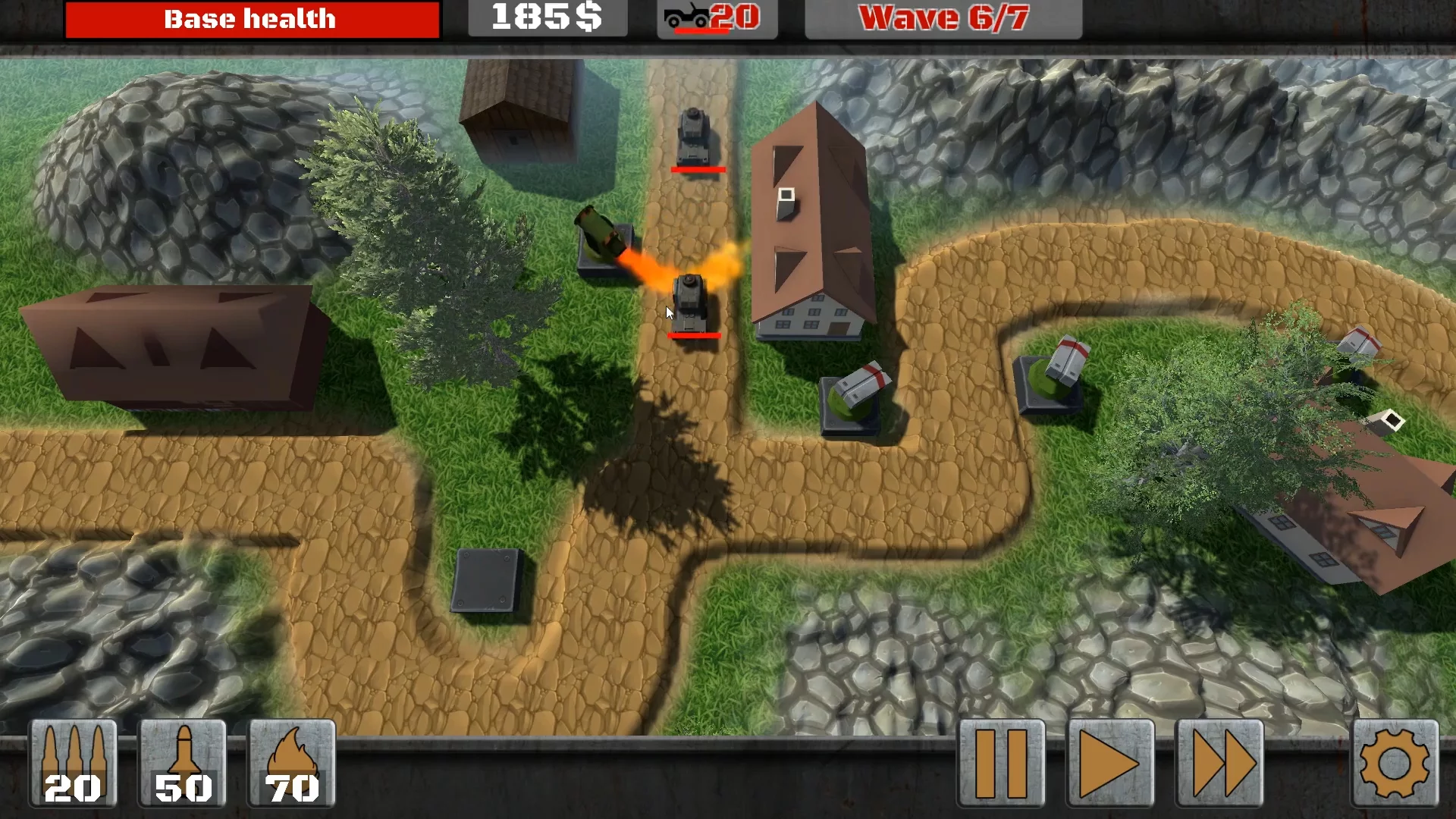 Изображение игры: Tower Defense Sudden Attack