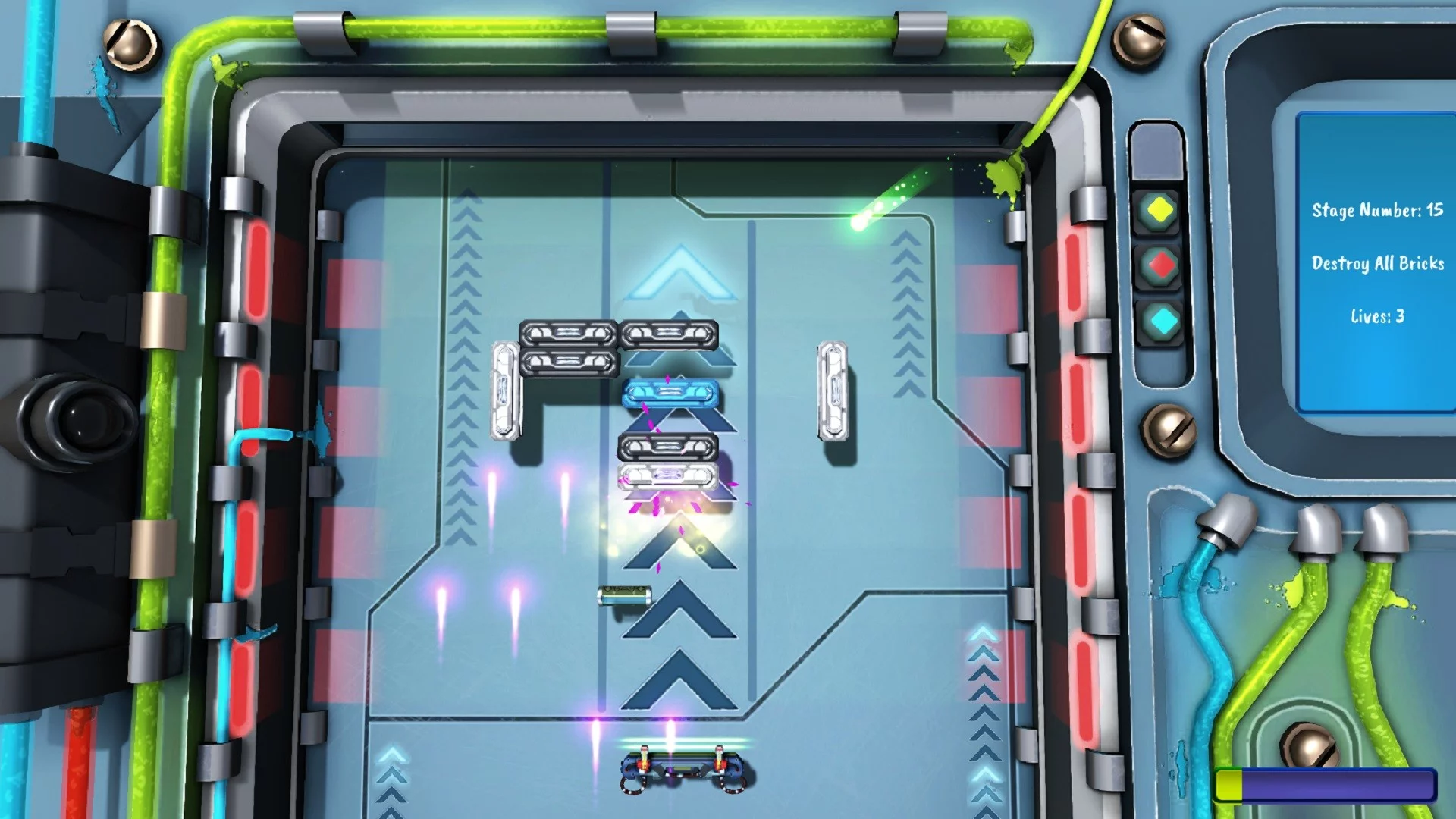 Изображение игры: Glaive: Brick Breaker