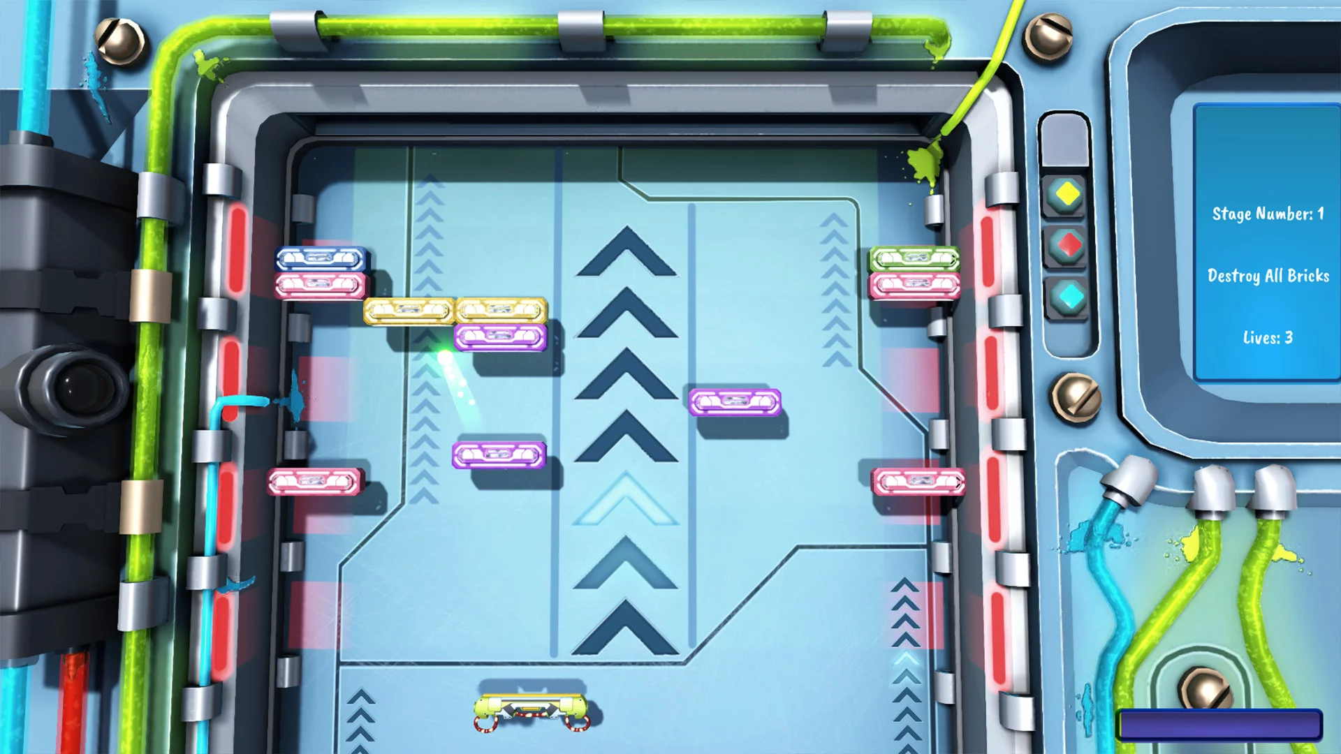 Изображение игры: Glaive: Brick Breaker