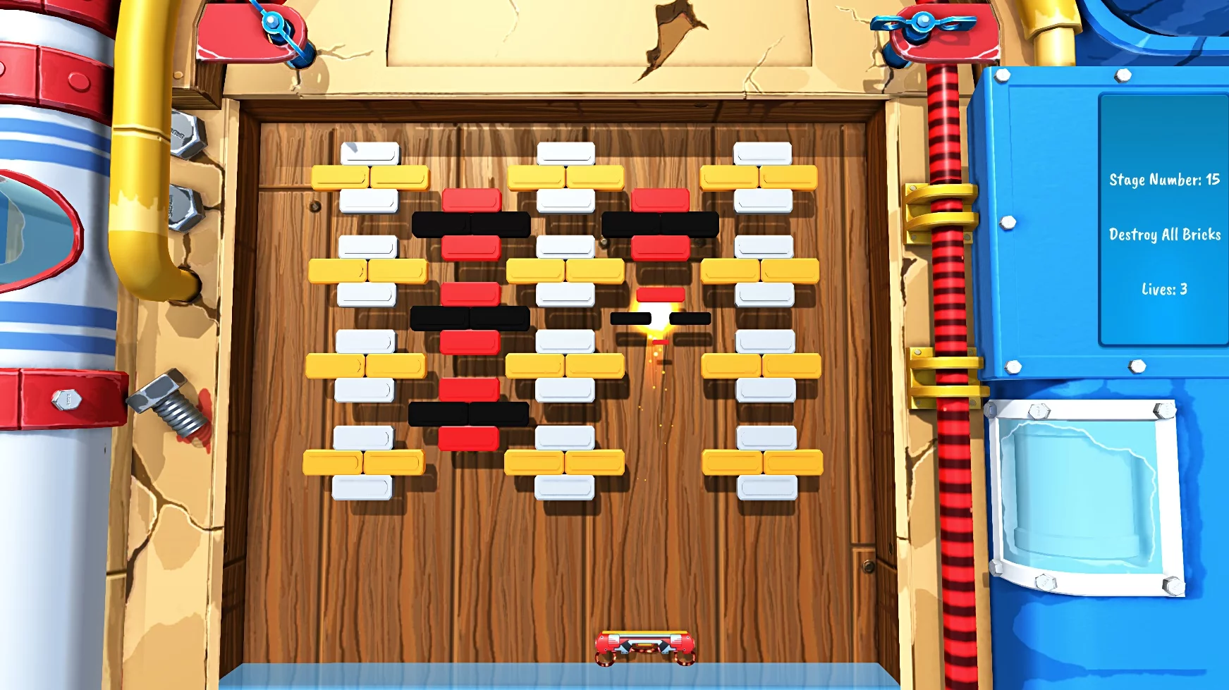 Изображение игры: Glaive: Brick Breaker