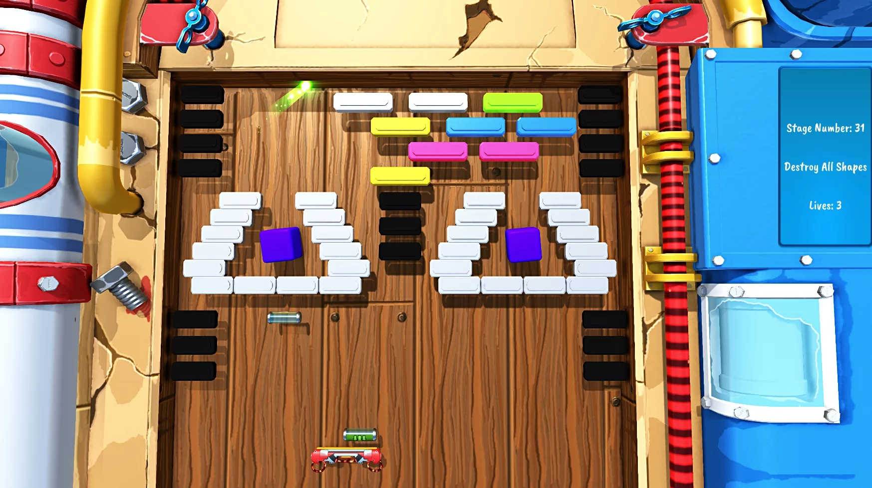 Изображение игры: Glaive: Brick Breaker