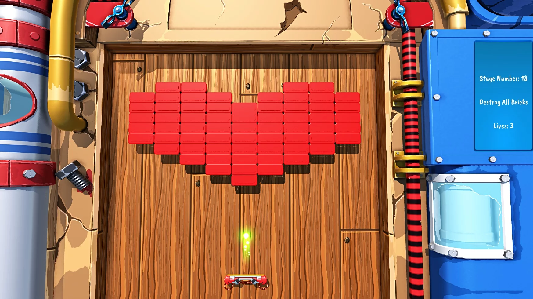 Изображение игры: Glaive: Brick Breaker