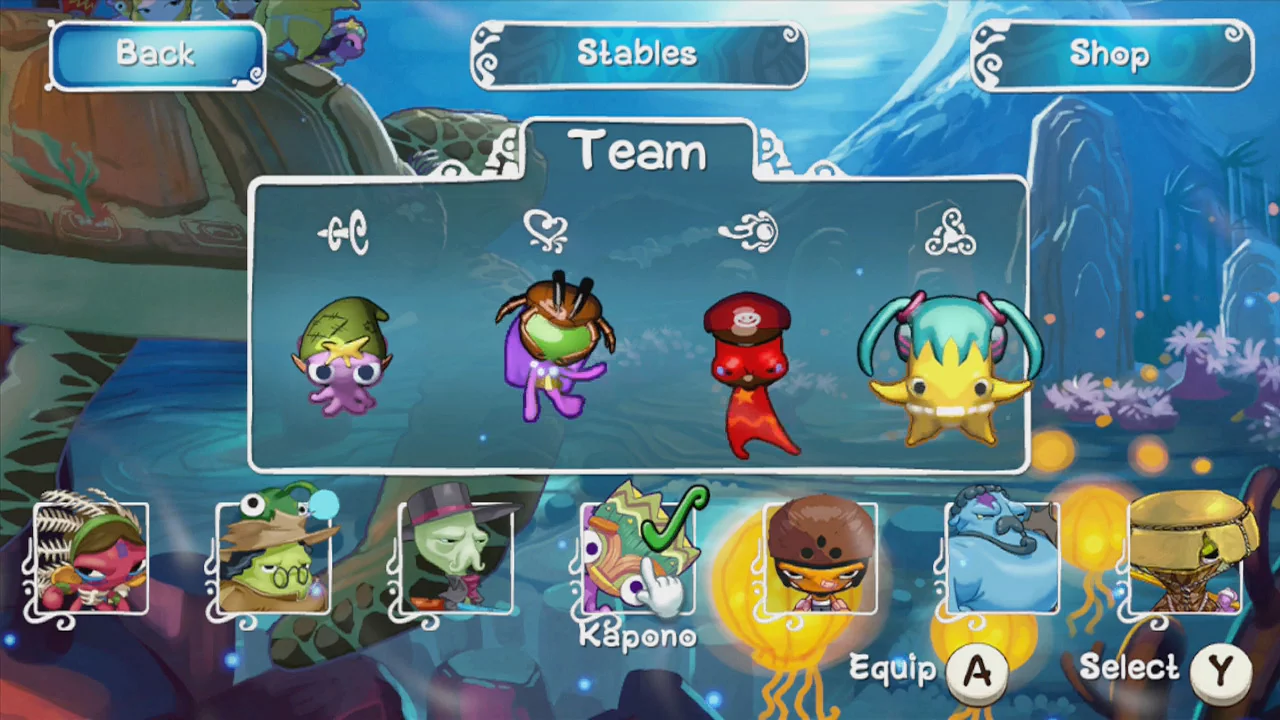 Изображение игры: Squids Odyssey