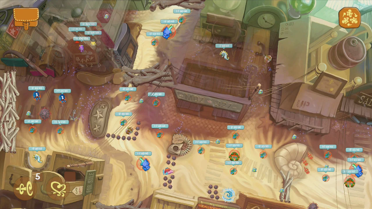 Изображение игры: Squids Odyssey